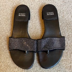 Stuart Weitzman Sparkly Sandals